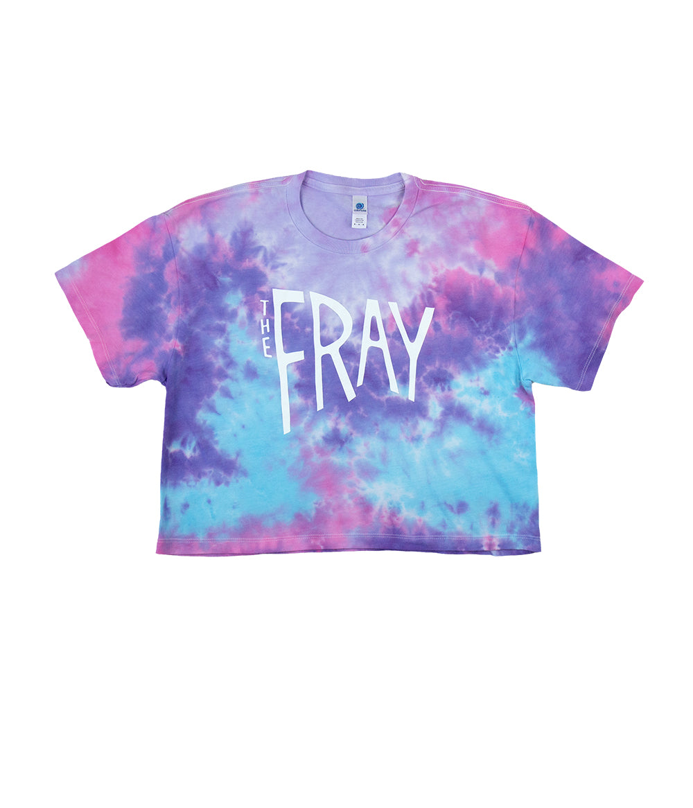 The Fray Bent Tie Dye Womens Crop Top