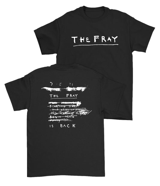 The Fray Is Back Shirt (Black)