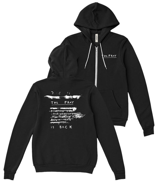 The Fray Is Back Zip Hooded Sweatshirt