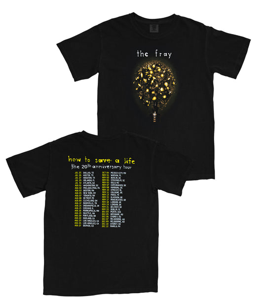 The Fray Cover Summer Tour Shirt